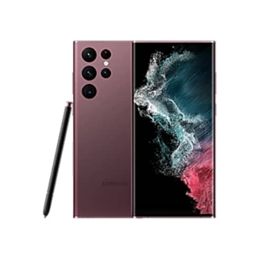 Galaxy S22 Ultra - burgundy